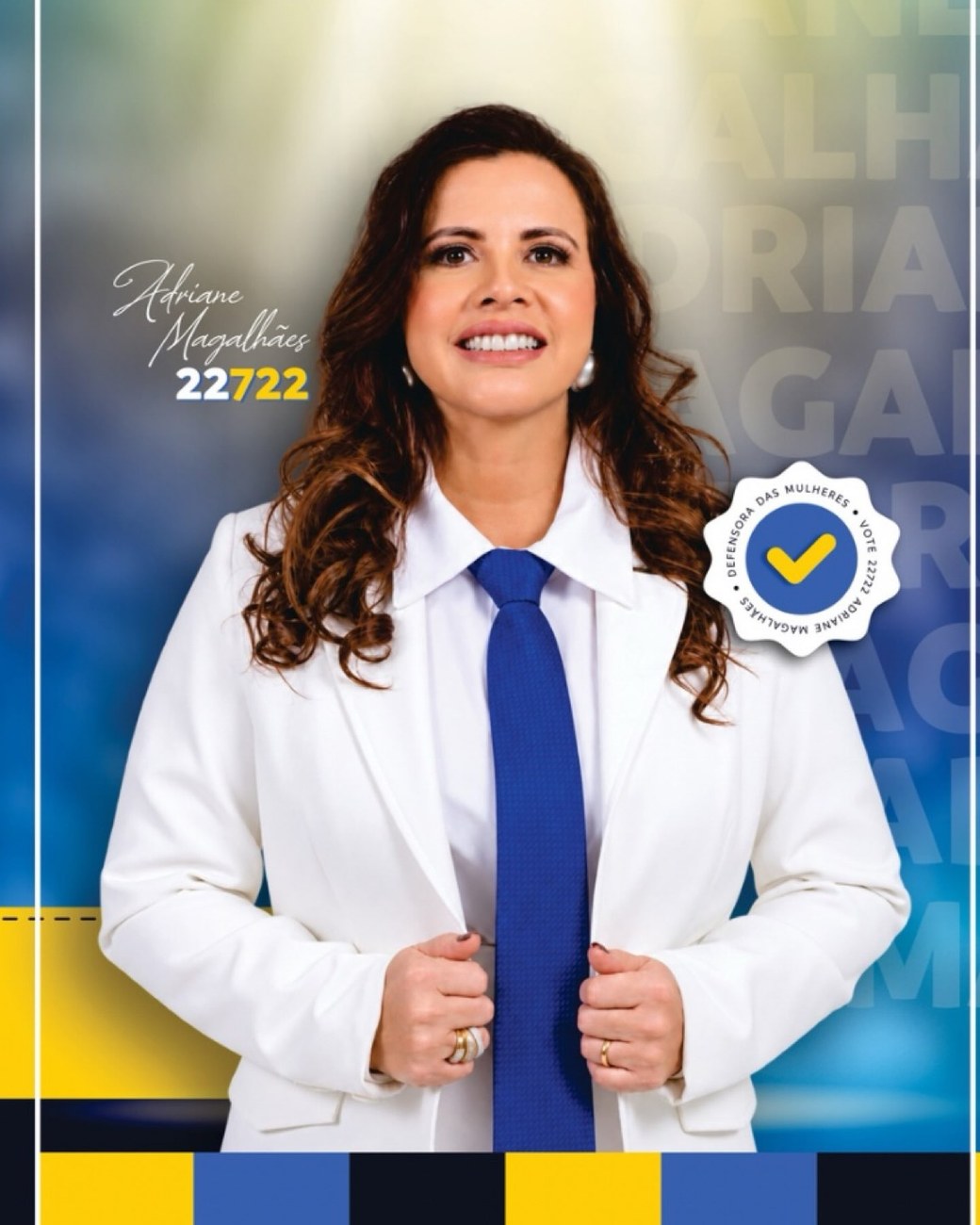 Adriane Magalhães, candidata a Deputada Estadual pelo Amazonas, PL 22.722 — Defensora das Mulheres